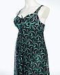 Купальники сплошные Z. Five 4017 QH спл.платье (50-58) Купальник - черный-зеленый