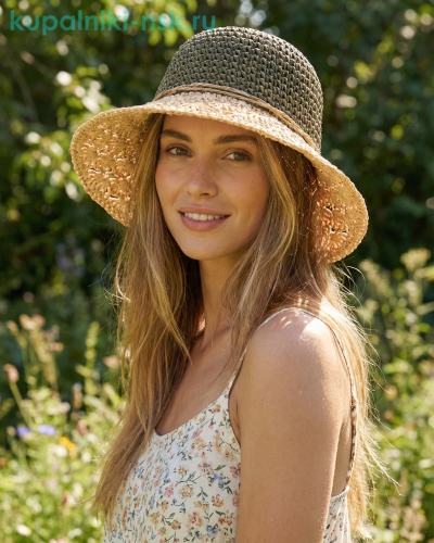 Ш20 Шляпа женская (56-58) - Купальники-НСК. Купальники и плавки оптом и в розницу.