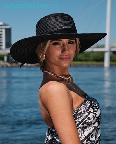 15307 Шляпа (56-58) - Купальники-НСК. Купальники и плавки оптом и в розницу.