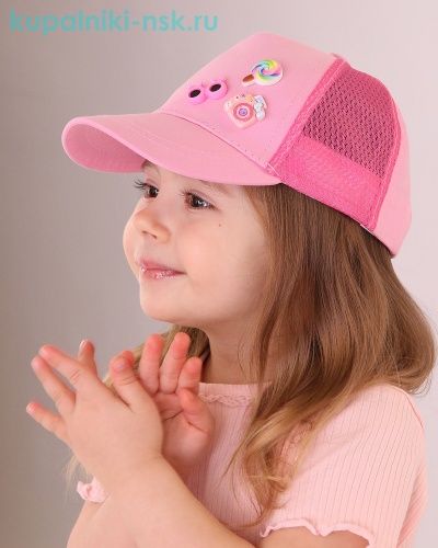 785-BS Бейсболка для девочки (48-50) - Купальники-НСК. Купальники и плавки оптом и в розницу.