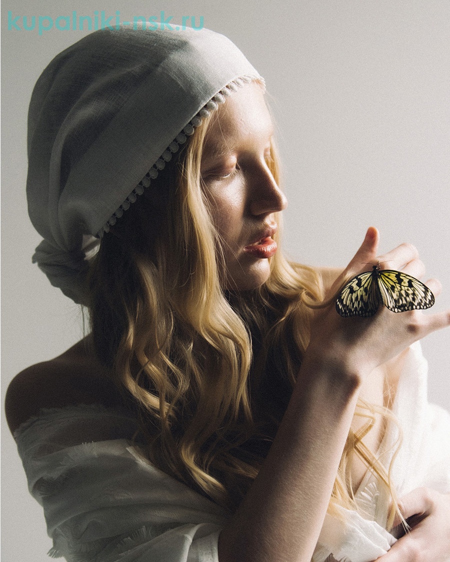 Василиса Бандана женская лён (56-57)