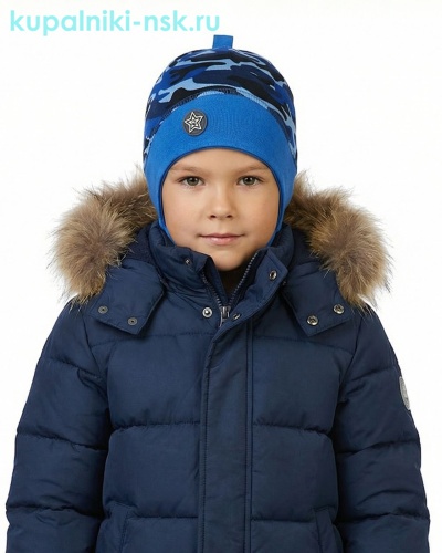 03-32-BT Шапка для мальчика (50-52) - Купальники-НСК. Купальники и плавки оптом и в розницу.