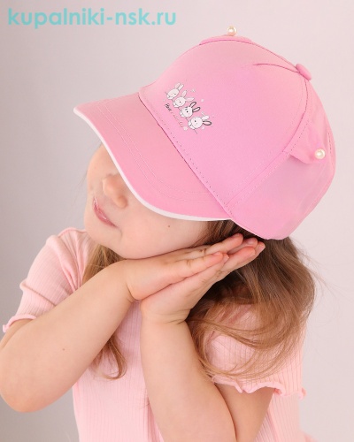 840-BS Бейсболка для девочки (48-50) - Купальники-НСК. Купальники и плавки оптом и в розницу.