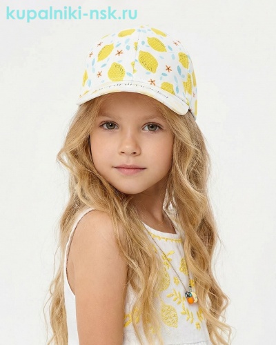355-BS Бейсболка для девочки (52-54) - Купальники-НСК. Купальники и плавки оптом и в розницу.