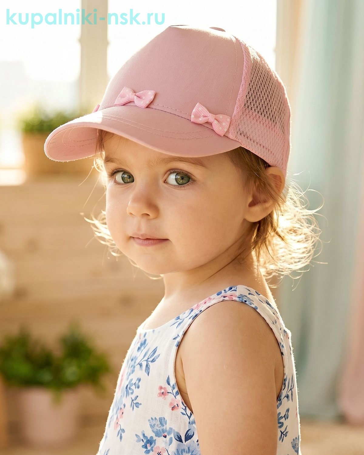 921-BS Бейсболка для девочки (48-50)