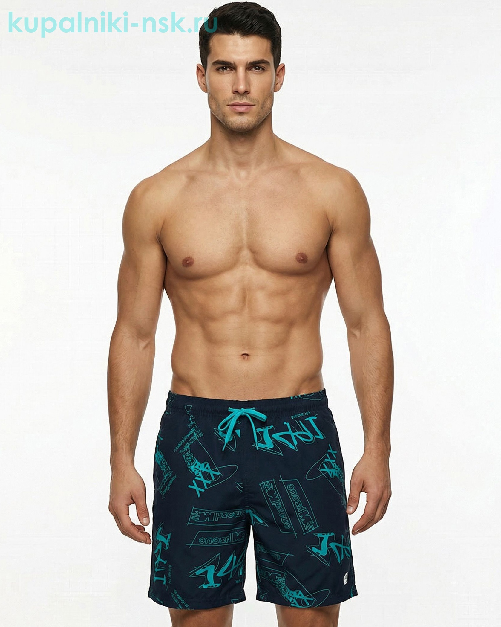 5411 D Шорты прогулочные мужские (44-54)