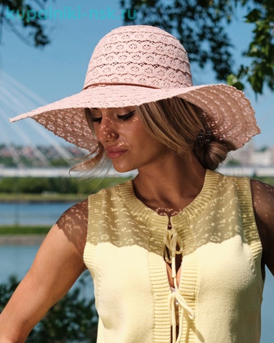 15308 Шляпа кружево (56-58) - Купальники-НСК. Купальники и плавки оптом и в розницу.