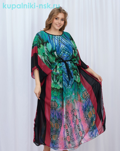 0465 Q Туника One size (46-52) - Купальники-НСК. Купальники и плавки оптом и в розницу.