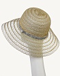 Головные уборы Моя шляпка 27313 Шляпа - бежевый люрекс