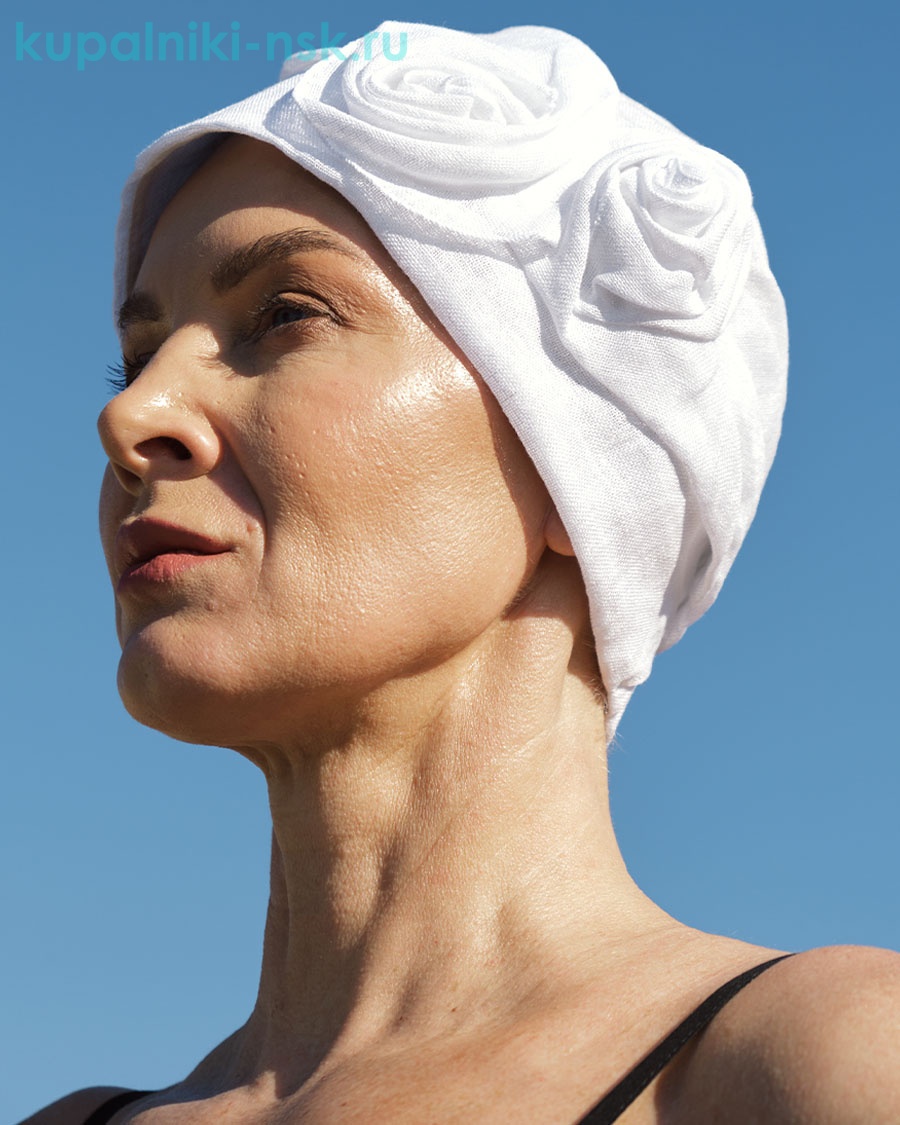 Гортензия Бандана женская лён (56-58)