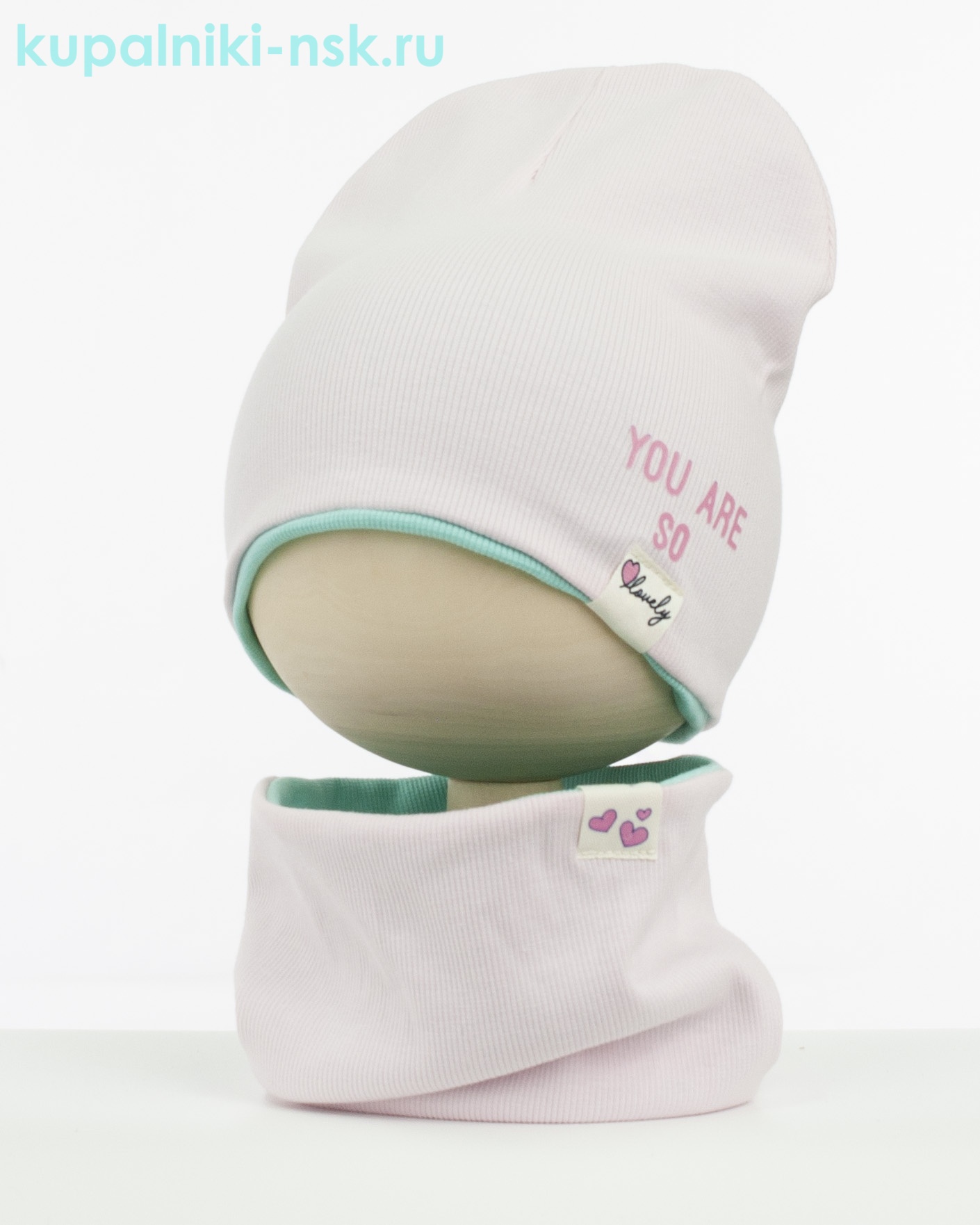 02-80-CT Комплект (шапка+снуд) (52-54)