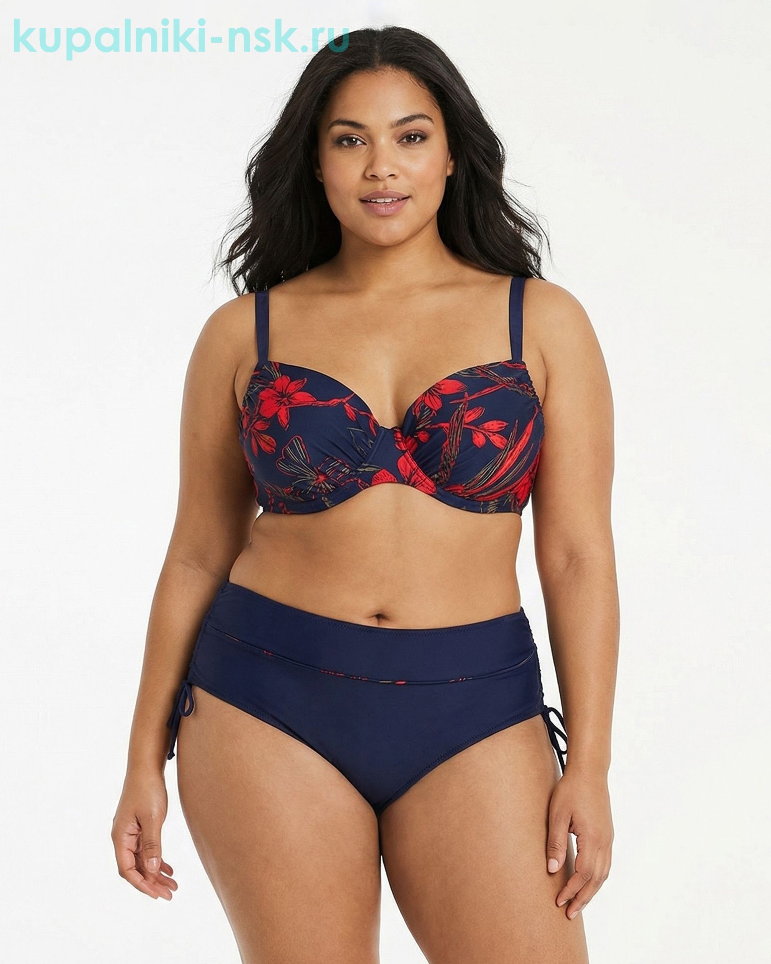 4013 F Купальник раздельный (56-64)