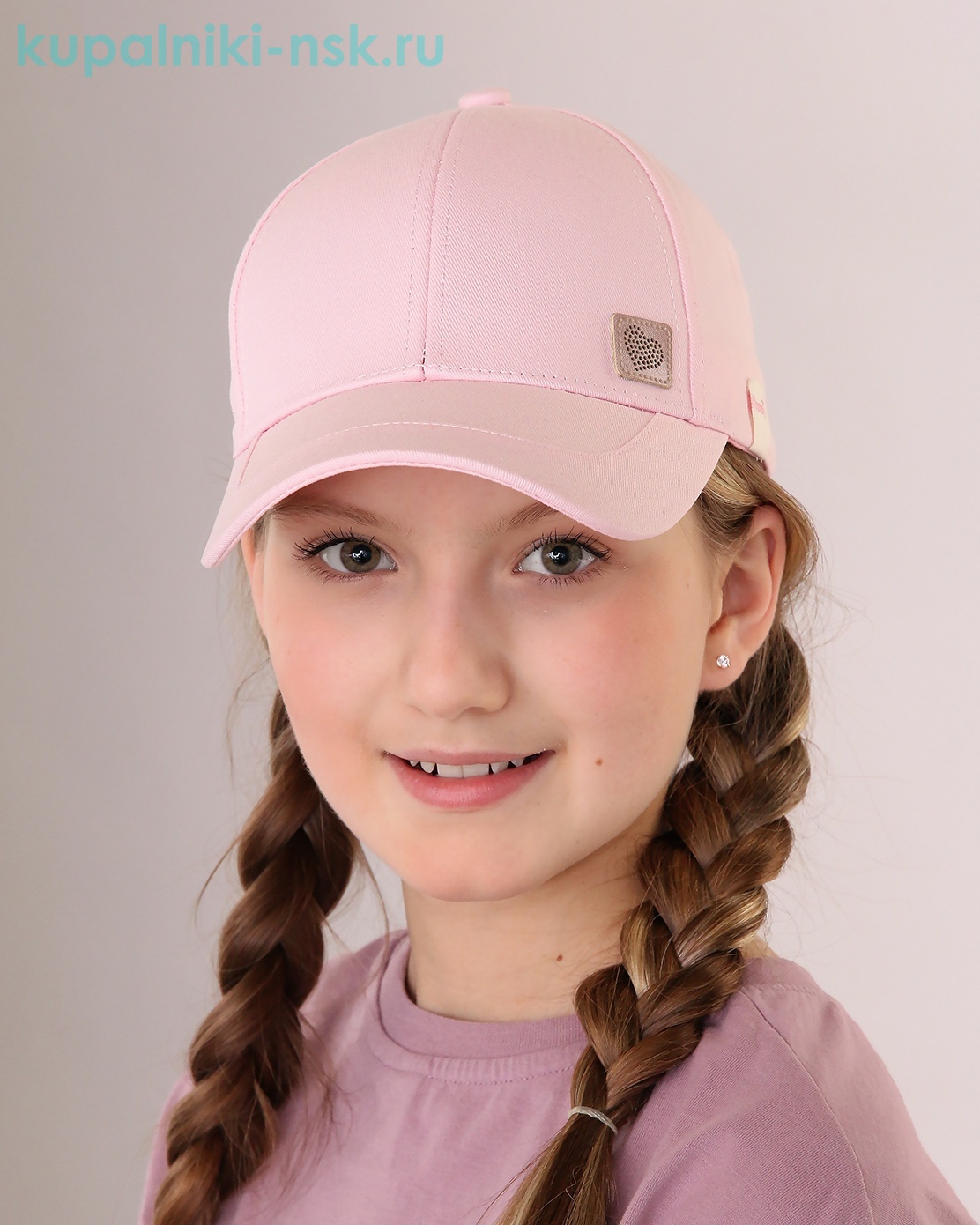 834-BS Бейсболка для девочки (54-56)