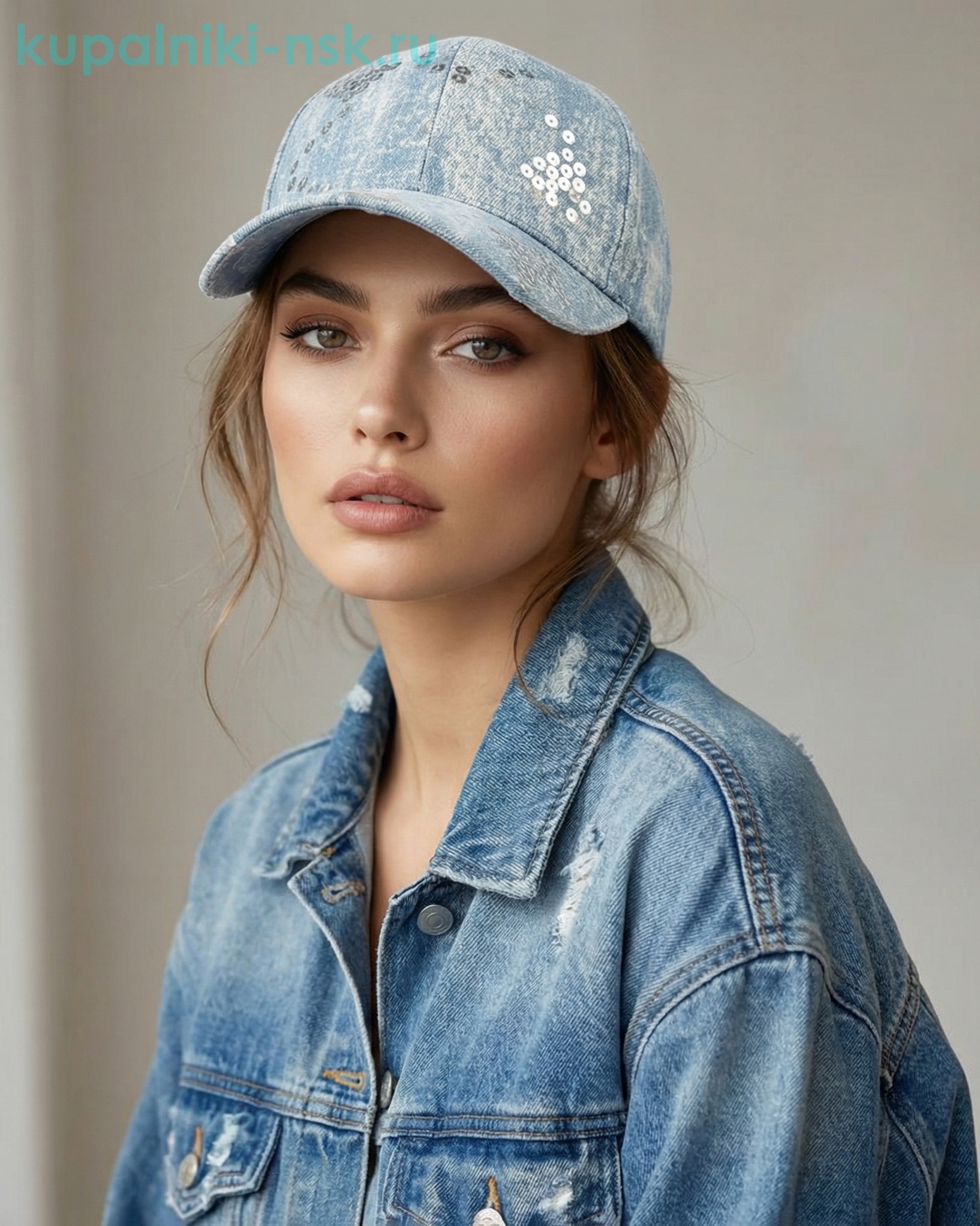 B77 Бейсболка женская (56-58)