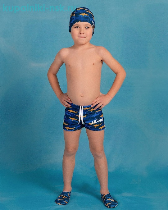 2038 Шорты купальные для мальчика (3-12 лет)