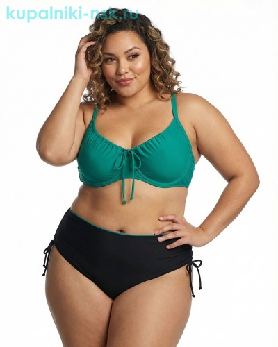 56047 X Купальник раздельный (48-56) - Купальники-НСК. Купальники и плавки оптом и в розницу.