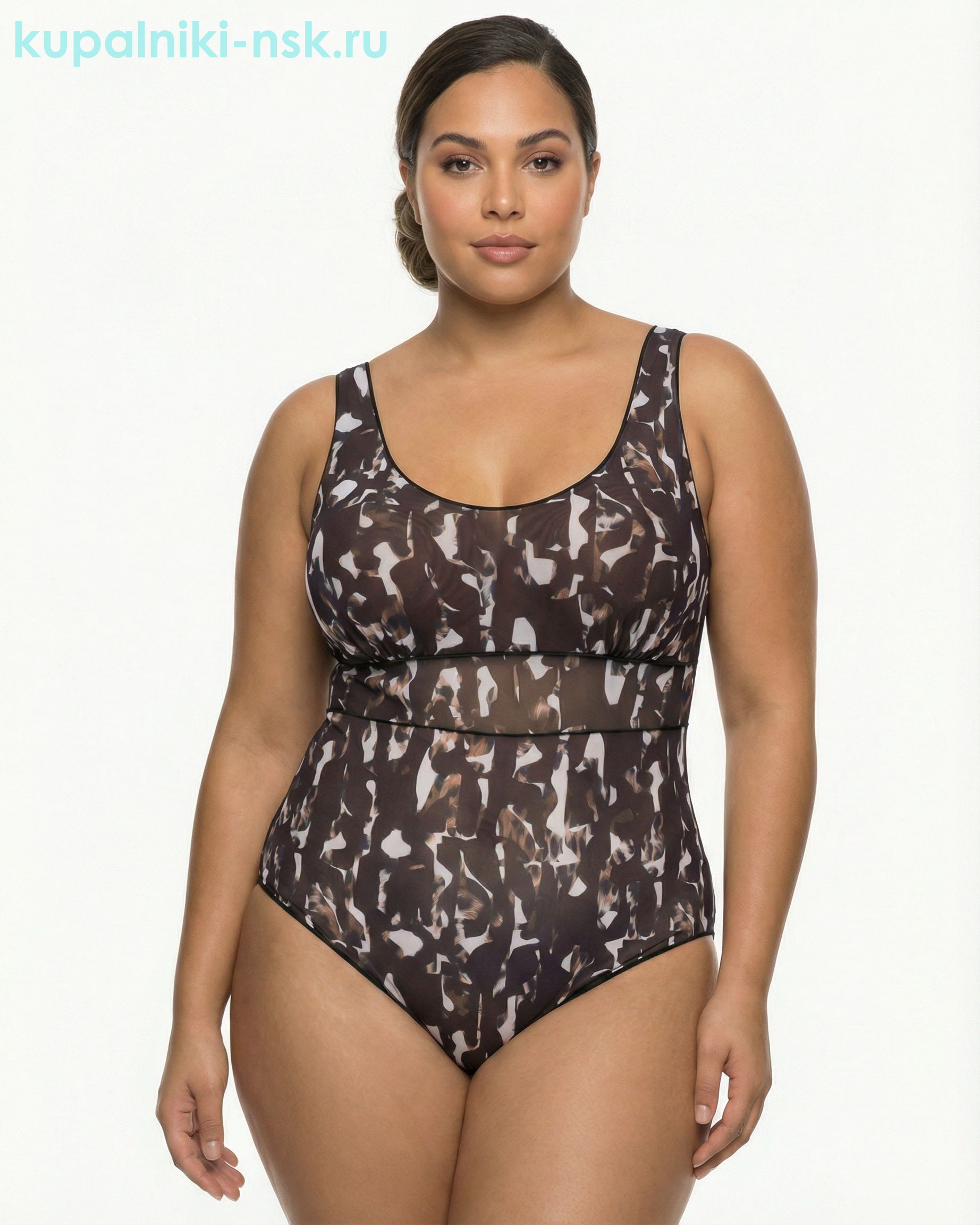 162 BH FS Купальник сплошной пропускающий загар (50-58)