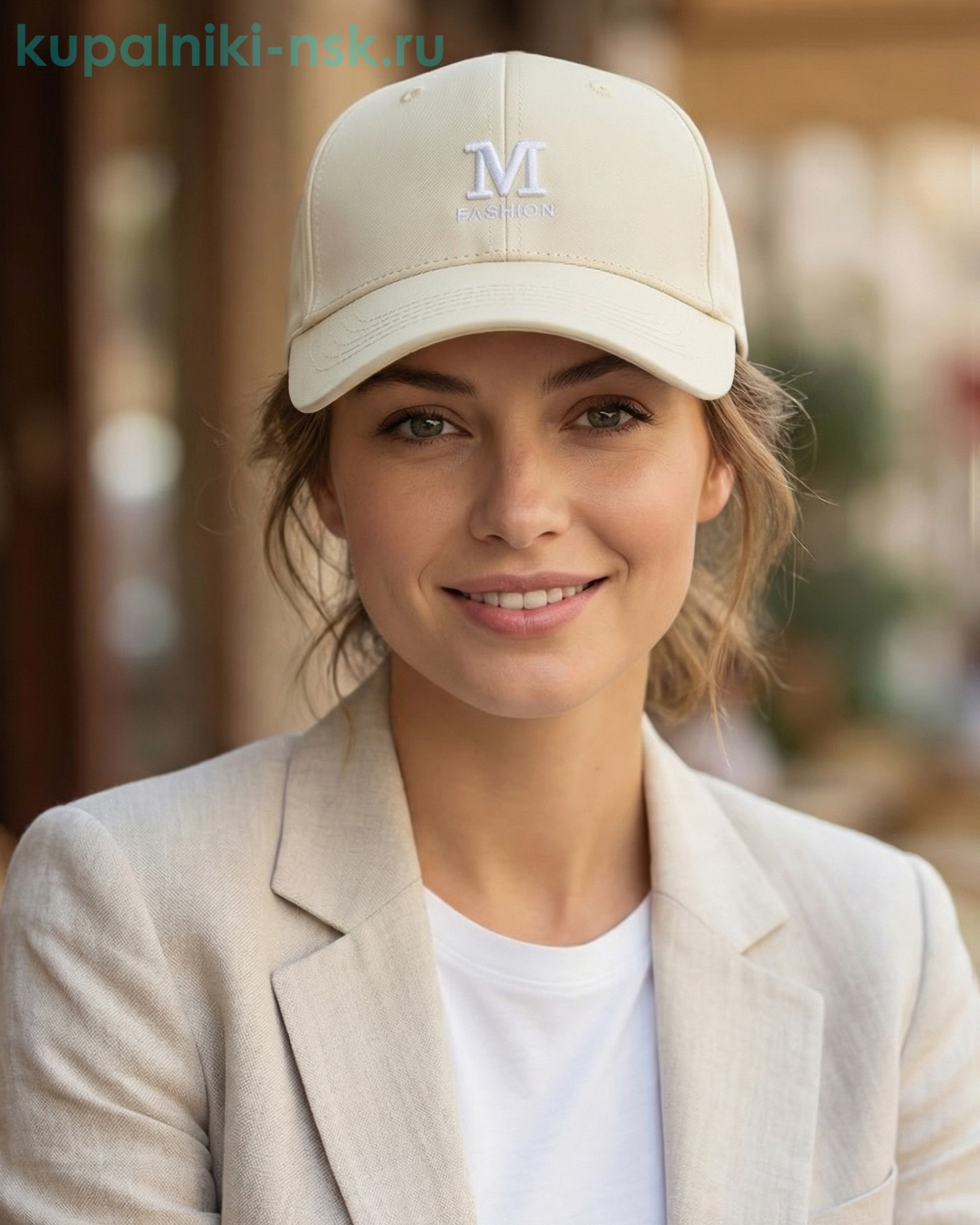 B54 Бейсболка женская (56-58)