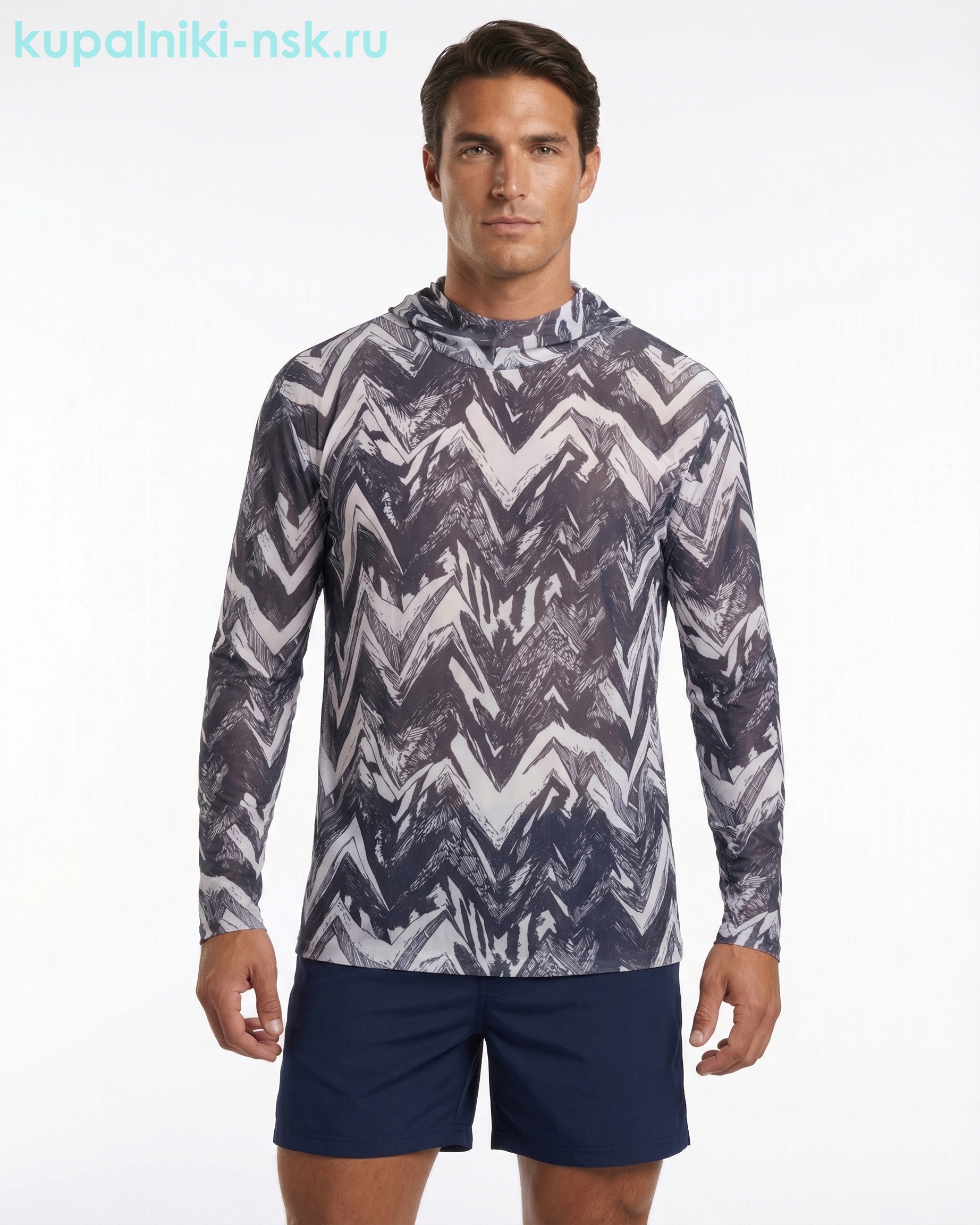 505 NFS Туника пропускающая загар (46-54)