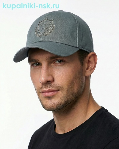 077-36 V Герб Бейсболка мужская хлопок (56-62) - Купальники-НСК. Купальники и плавки оптом и в розницу.