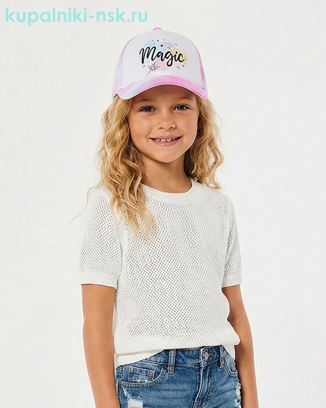 3121 МC Бейсболка для девочки (50-52)
