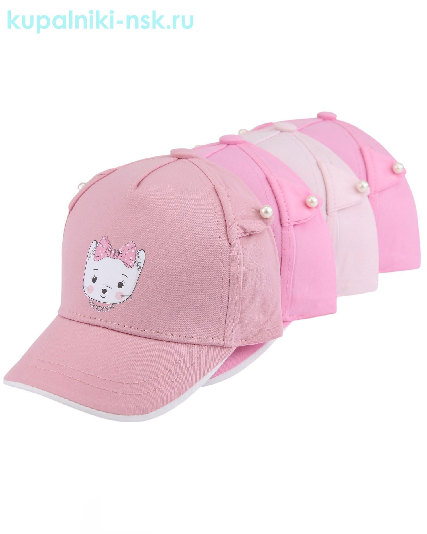 806-BS Бейсболка для девочки (46-48)
