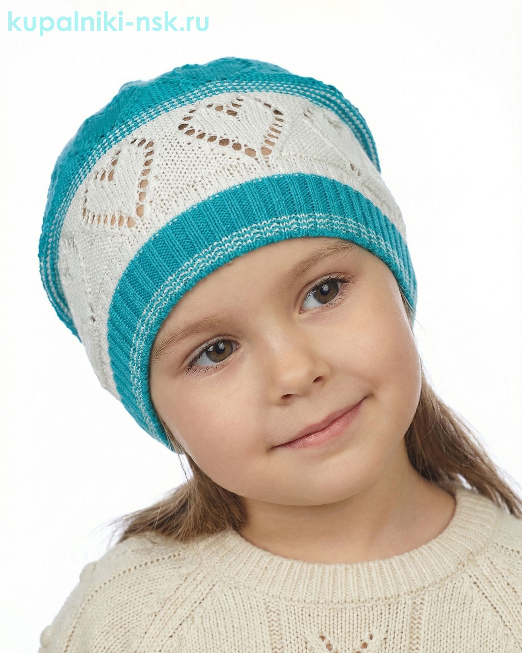6476 MGH Шапка для девочки (50-52)