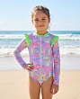 Купальники сплошные Teres 863 BH Купальник сплошной для девочки (98-128) - сиреневый