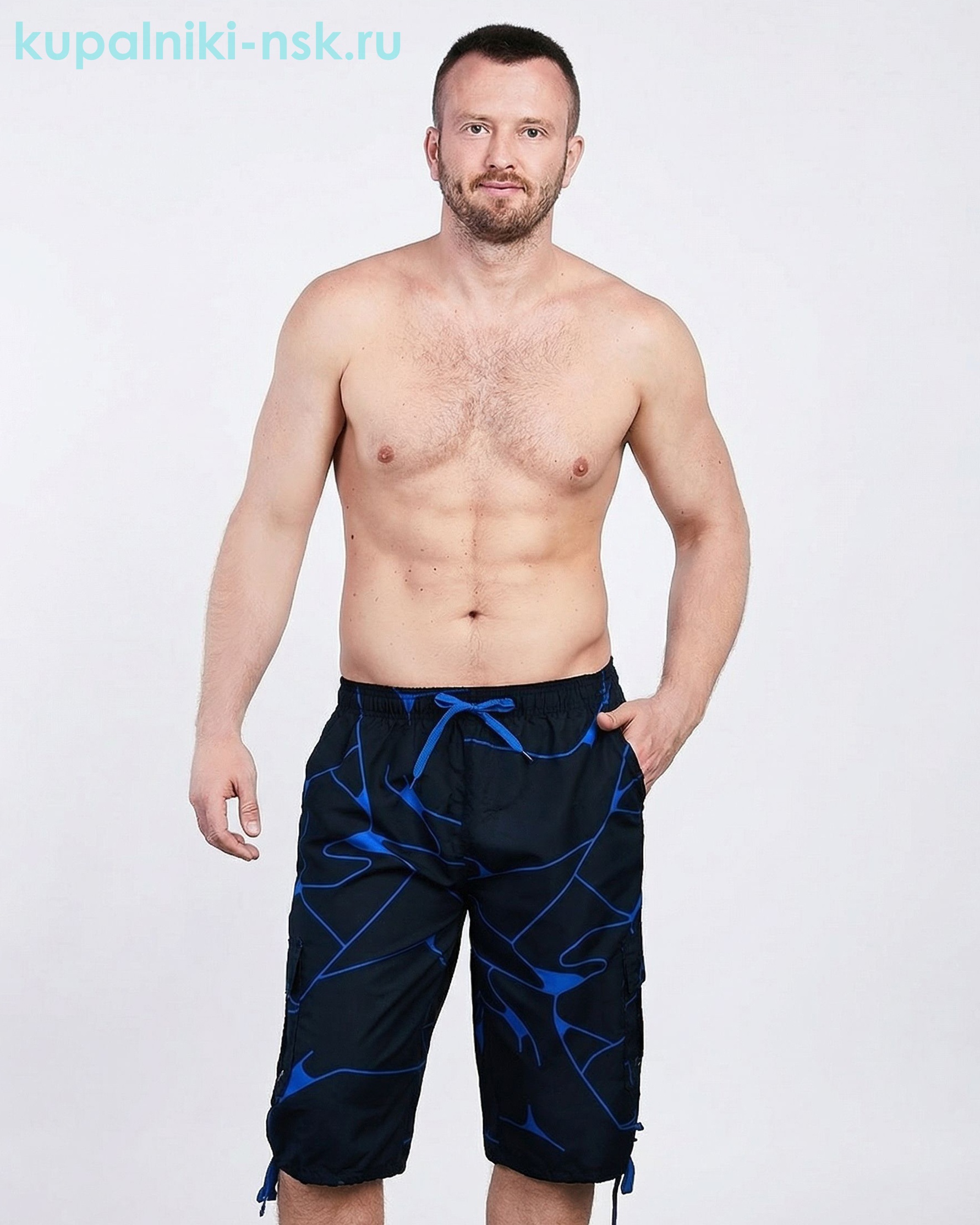 8946 Q Шорты прогулочные мужские (42-52)