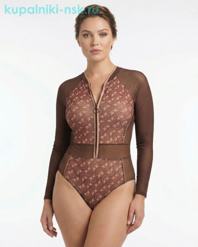 227 AH-1 FS Купальник сплошной пропускающий загар (42-50) - Купальники-НСК. Купальники и плавки оптом и в розницу.