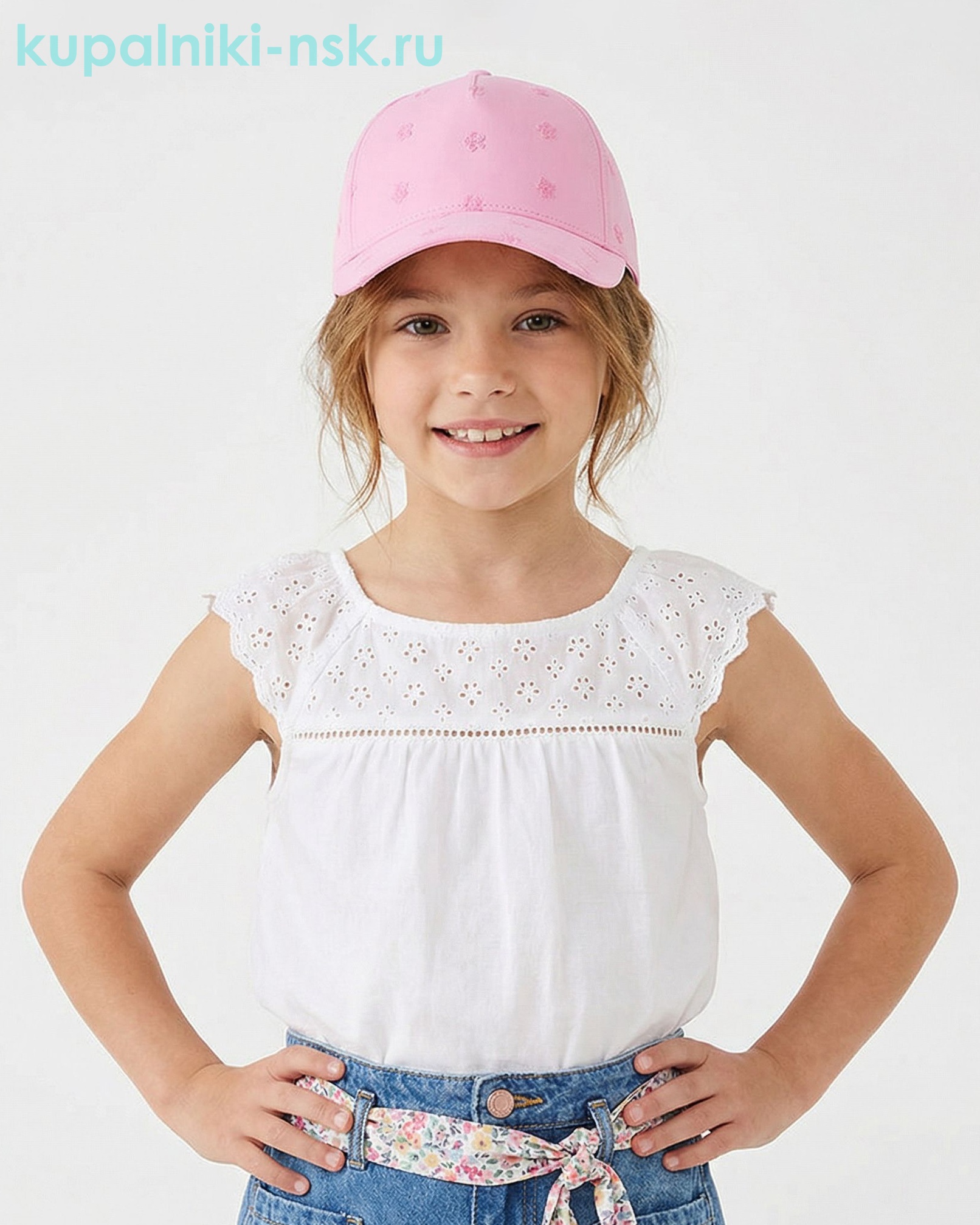 4233 МB Бейсболка для девочки (52-56)