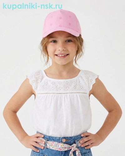 4233 МB Бейсболка для девочки (52-56) - Купальники-НСК. Купальники и плавки оптом и в розницу.
