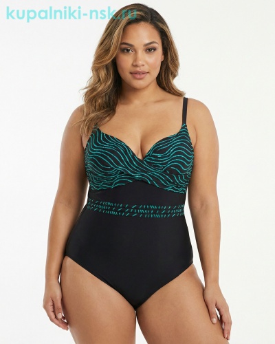 88911-1 W Купальник сплошной (48-56) - Купальники-НСК. Купальники и плавки оптом и в розницу.