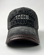 Головные уборы FLAMENCO 84B-black Бейсболка - графит-черный