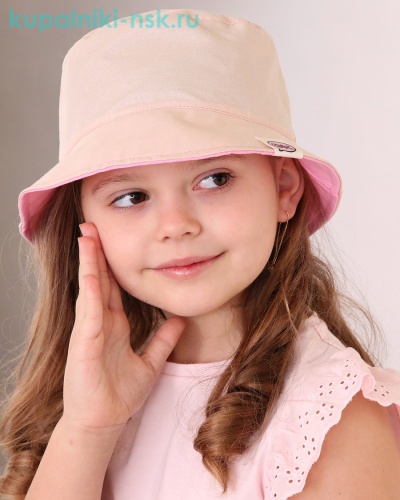 06-22-CT Панама для девочки (50-52) - Купальники-НСК. Купальники и плавки оптом и в розницу.
