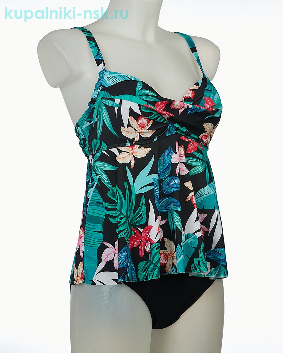 236 E Купальник раздельный танкини (44-52)