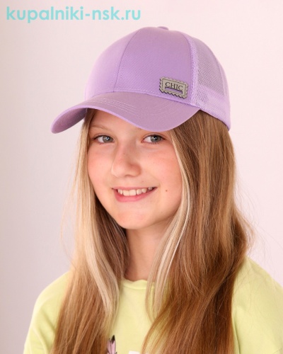 744-BS Бейсболка для девочки (54-56) - Купальники-НСК. Купальники и плавки оптом и в розницу.