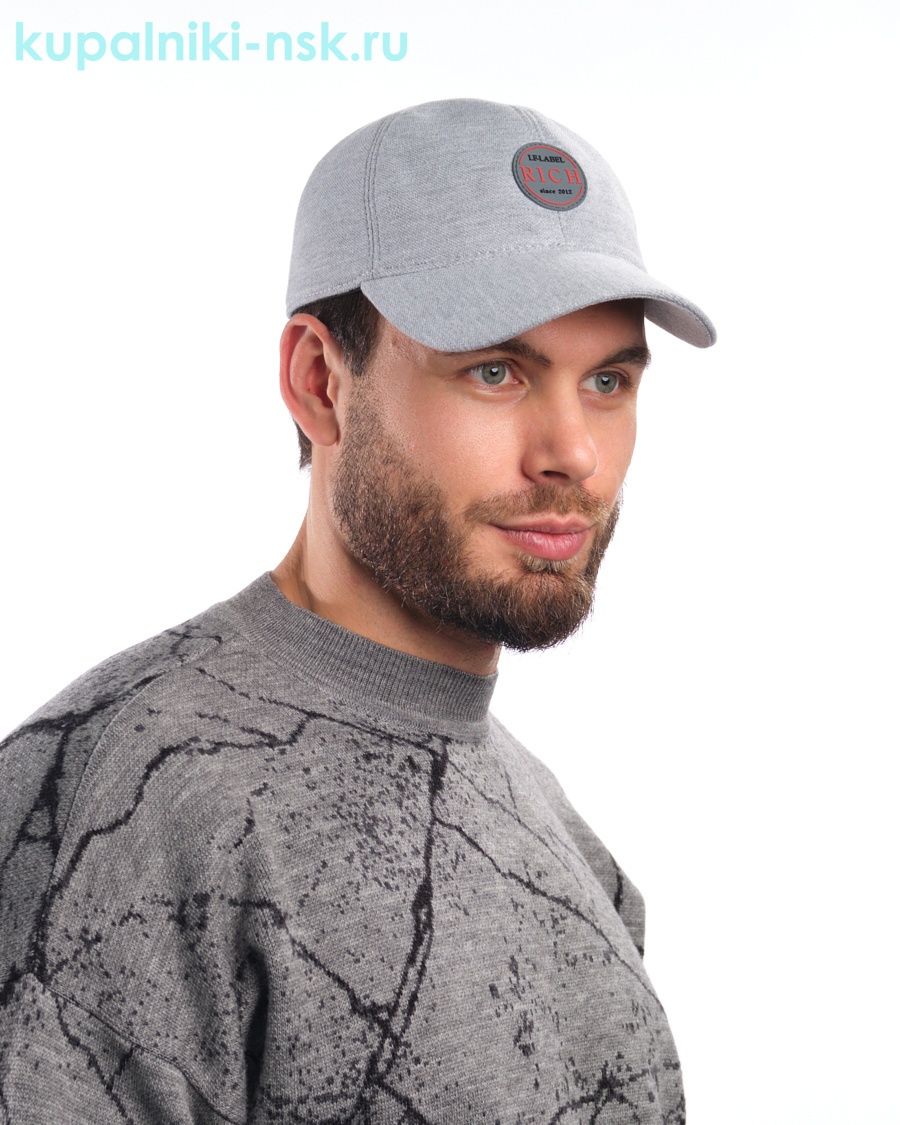 076-36 RB RICH Бейсболка мужская хлопок (56-62)