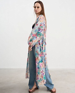 Сабина шифон Ришелье Платье-халат (42-46)