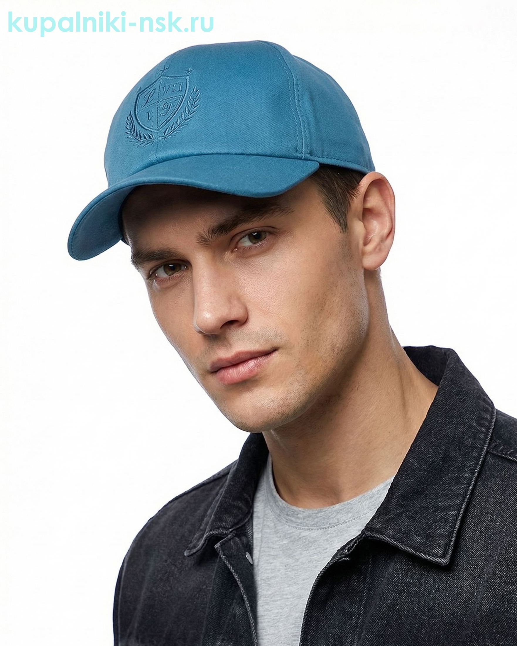 077-8 V Герб Бейсболка мужская хлопок (56-62)