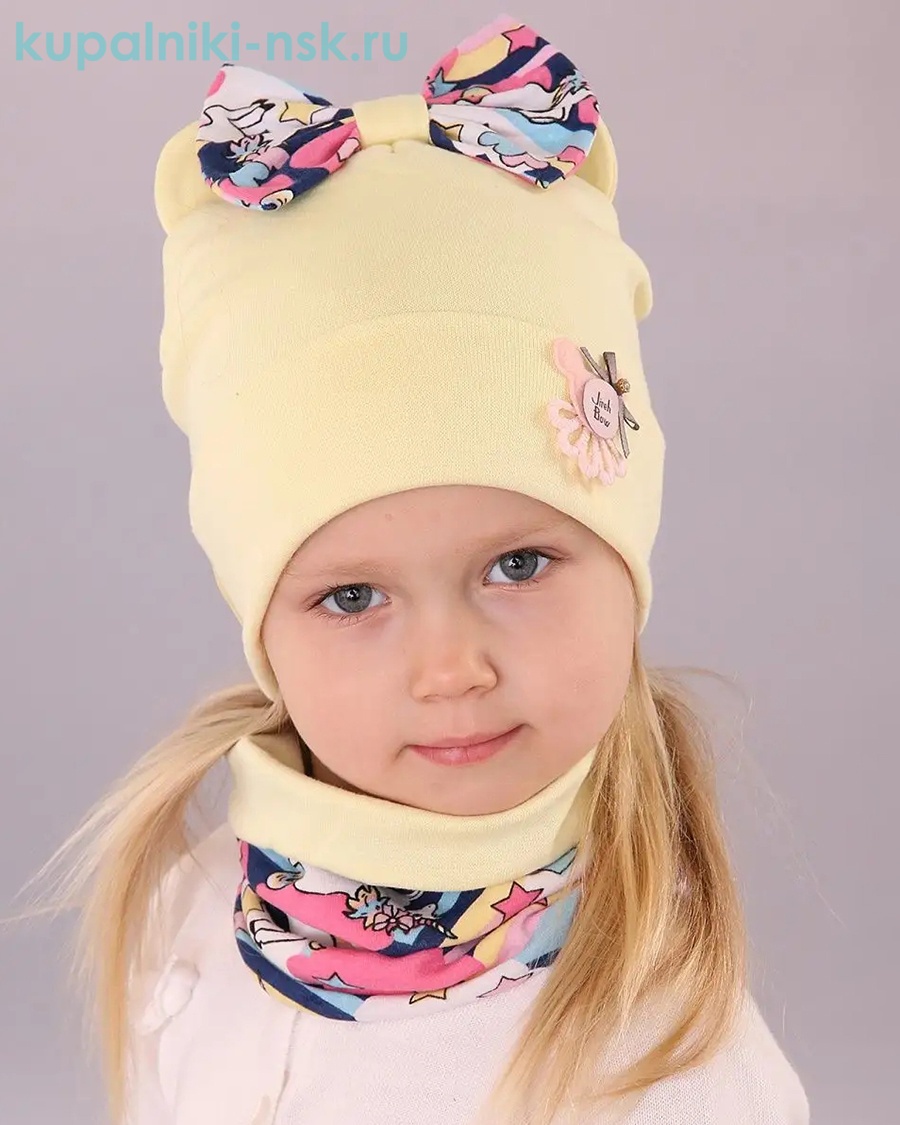 01-4-BT Комплект (шапка+снуд) (46-48)