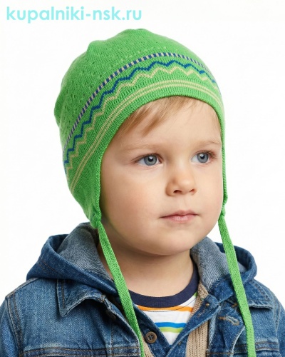 7361 MIU Шапка для мальчика (44-46) - Купальники-НСК. Купальники и плавки оптом и в розницу.