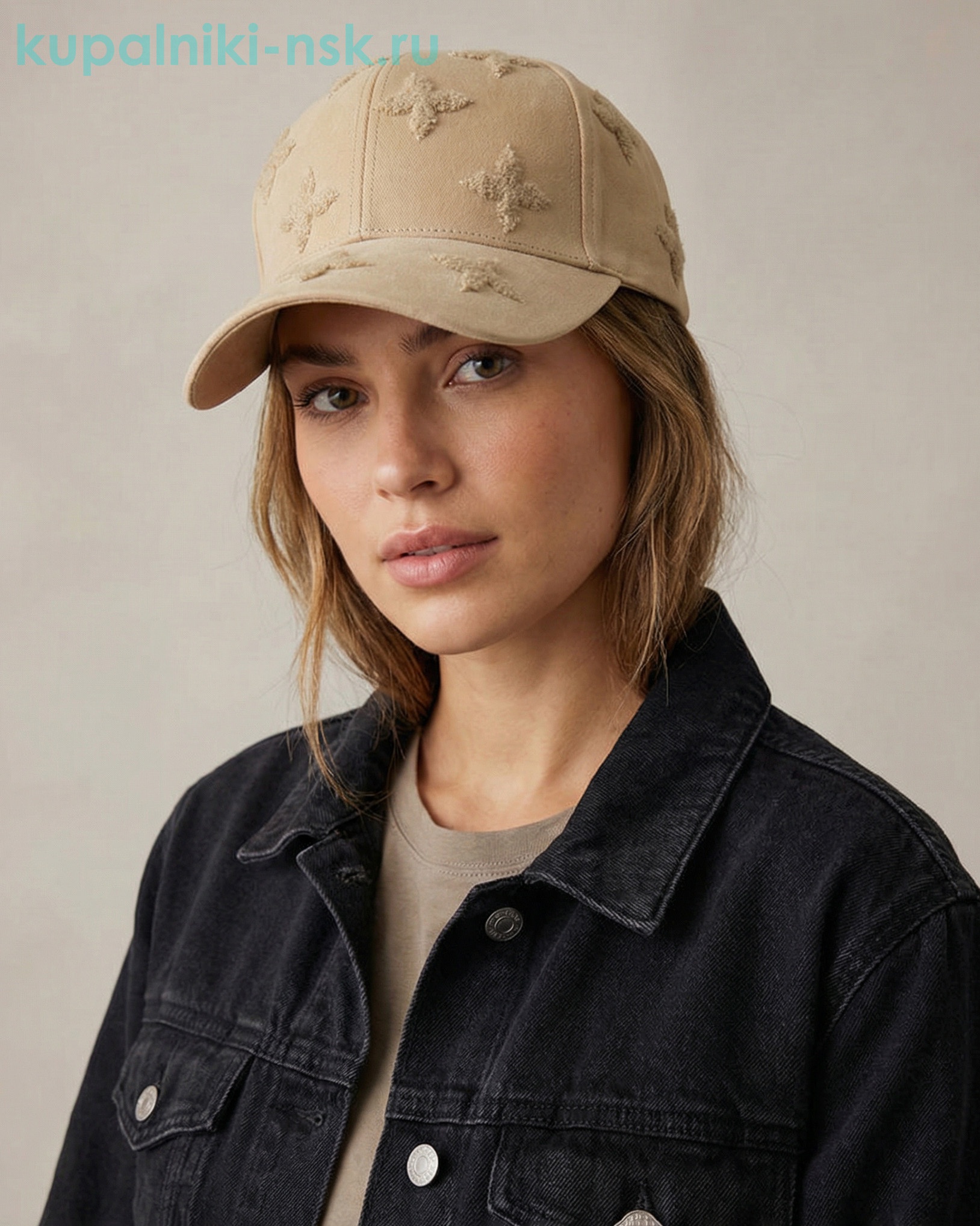 B76 клевер Бейсболка женская (56-58)