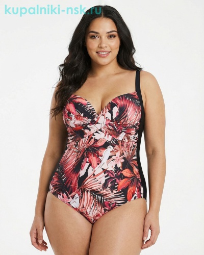 6038 F Купальник сплошной (56-64) - Купальники-НСК. Купальники и плавки оптом и в розницу.