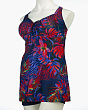 Купальники раздельные Sisianna 318001 # платье (66-74) Купальник - т.синий-красный