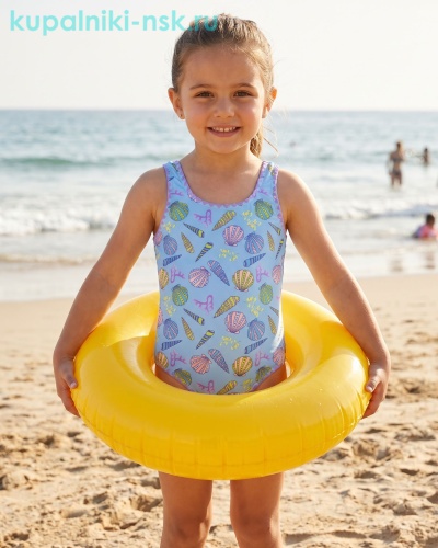 867 BH Купальник сплошной для девочки (104-140) - Купальники-НСК. Купальники и плавки оптом и в розницу.