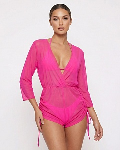 348 A Купальник раздельный с комбинезоном (40-48)