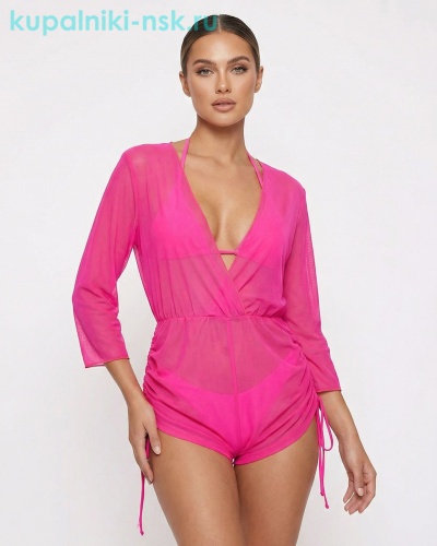 348 A Купальник раздельный с комбинезоном (40-48) - Купальники-НСК. Купальники и плавки оптом и в розницу.