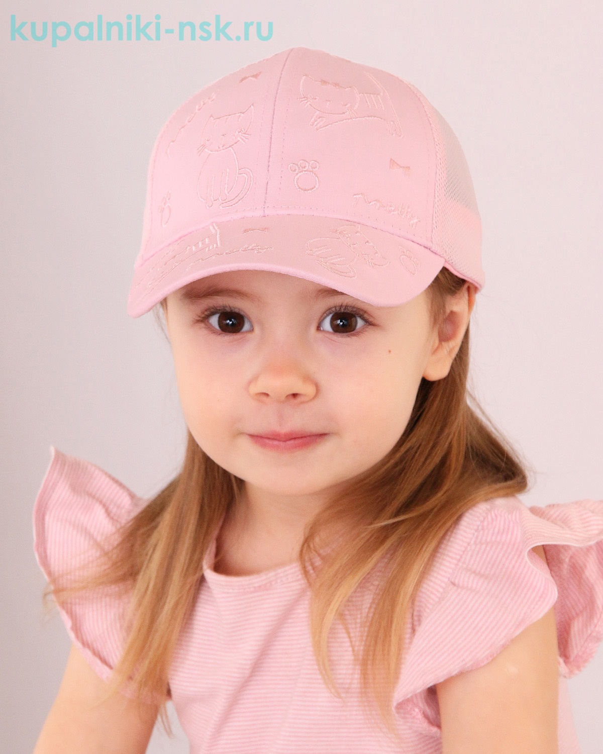 754-BS Бейсболка для девочки (46-48)