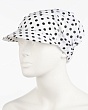 Головные уборы Инга Шляпный дом Повязка-козырек Козырек женский (55-60) - черный-белый